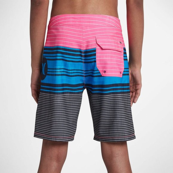 Hurley Men's Strands 20" Boardshorts - Photo Blue - Picture 4 of 7